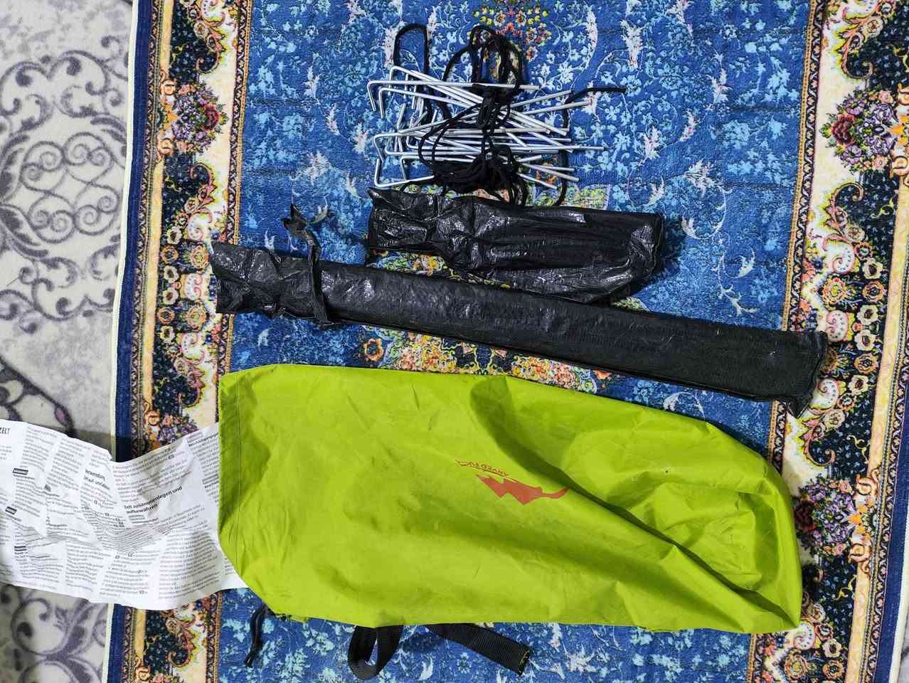 خيمة امزون طبقتين
٤ فصول
اعواد المنيوم 
الطول 261 العرض 147 ارتفاع121
السعر 50 مع التوصيل


**إذا كنت صاحب هذا الإعلان وتريد حذفه لأي سبب، رجاءا أرسل رسالة إلى الدعم الفني**