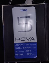 تيكنو - بوفا ٥ • ٢٥٦/٨ جيجا • ٦٠٠٠mAh