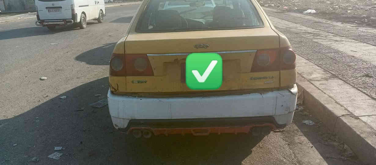 السلام عليكم اخوان سياره شيري گير ومحرك كورله ✅رقم بغداد ✅السعر 25 وبيها مجال✅ قليل  العنوان بغداد المدائن واتساب✅ ***********,,✅
