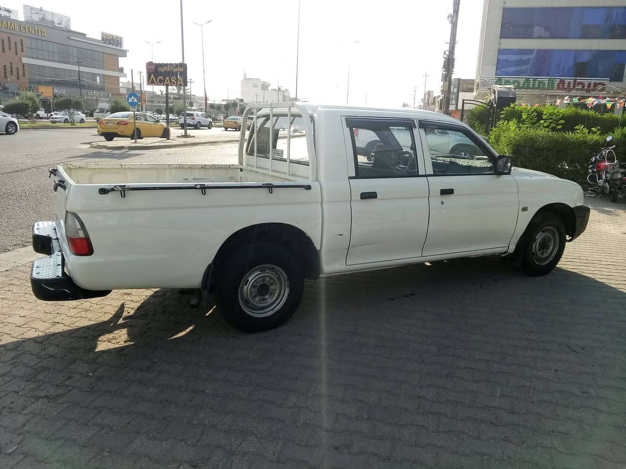 بلاش بيكب مستبوشي ياباني لبيع موديل 2002 رقم مازيده كامل بس تدفع رسومات وتحوله فقط سياره بدون ضربه قفط صبغ حزام لجماليه كير محرك شرط سياره جاهزه مابيها نقص ولا مصرف دينار سعر 48 شراي خابرني هذا رقمي ***********  مكان سيارة كركوك
