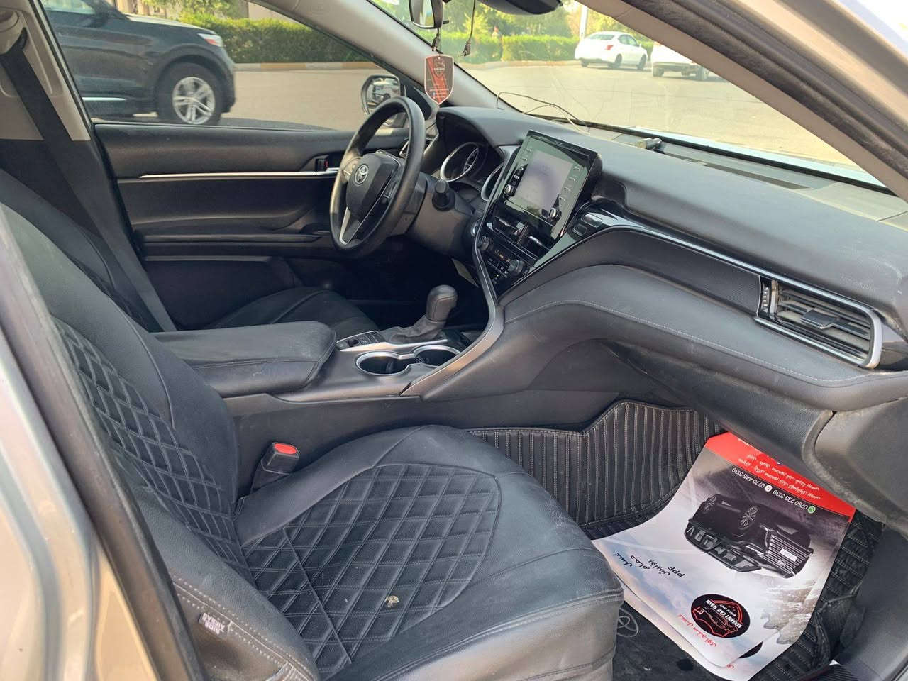 تيوتا كامري  موديل 23
مواصفات le هايبرد
لون سلفر داخل اسود 
كشن جلد اصلي من شركة تويوتا
شاشة كبيرة 
تحكمات ستيرن 
رادار امامي
رادار جانبي 
حساسات 
بصمة
لايت زنون 
ويل كب كروم اسود
الضرر 
صفحة السائق صبغ فقط
بدون دواخل شرط 
ايرباك سليم شرط
ماشية 51 الف
السيارة بجم كبس شرط
السيارة جديدة كلش 
السعر خاص وبلاش شرط
تترقم شمالي 
للاستفسار مراجعة الصفحة 
اوالاتصال بالرقم *********** بيه واتساب
