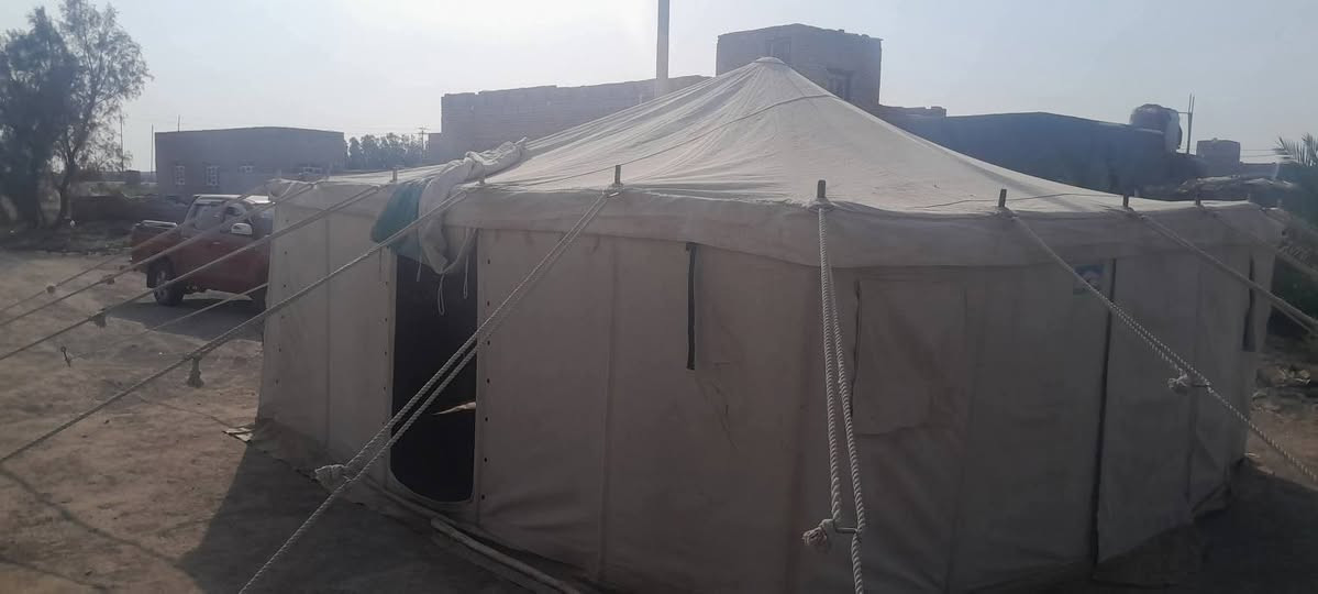 خيمه صباحيه الاصليه نضيفه قياس ٥ب٥ السعر ٥٠٠وبيها مجال المكان السماوه قضاء الخضر للأستفسار الاتصال على الرقم ***********
