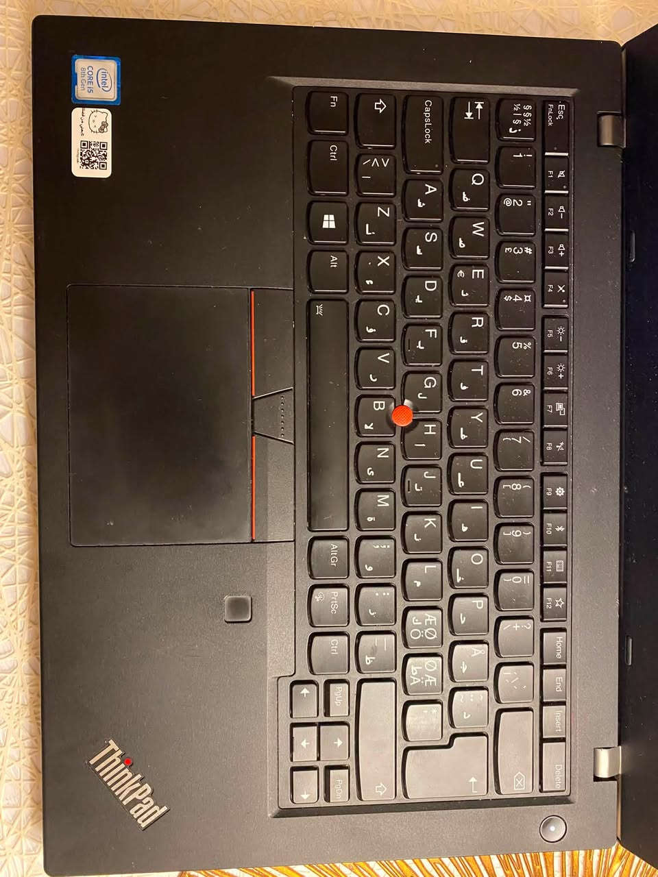 💻 للبيع | Lenovo ThinkPad T480 — بحالة ممتازة جدًا 🔥

✅ المواصفات:
• المعالج: Intel® Core™ i5-8265U (الجيل الثامن)
• الرام: 8GB DDR4
• التخزين: 256GB SSD NVMe
• كرت الشاشة: Intel® UHD Graphics 620
• الشاشة: 14 بوصة
• نظام التشغيل: Windows 11
• قارئ بصمة: متوفر ✅

📌 جهاز نظيف وجاهز للاستخدام، مناسب للدراسة، العمل، والاستخدام اليومي، مع أداء ممتاز وسرعة عالية.

📩 للاستفسار والسعر، راسلني على الخاص.
📱 واتساب: ***********
