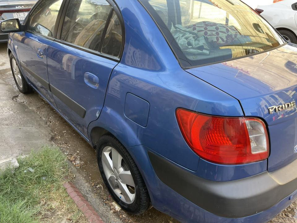 للبيع كيا برايد 2009 خليجي محرك 1600 رقم بغداد الجديد هزه وسنويه جديده شاشه أندرويد حساسات تحكم ستيرن مري شفط بيها صبغ قلع الجنطه فقط باسمي تحويل مباشر السعر 82 وبيها مجال بسيط ***********
