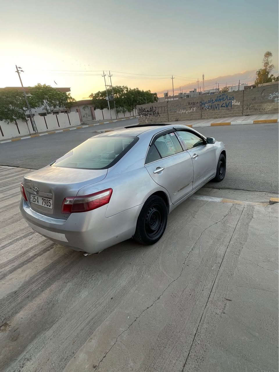 كامري 2008  سعر 78 بي مجال 
محرك 4سلندر شرط لا صرف ولا بخار 
كير اتوتمتيك شرط 
تبريد تدفئ شغال 
دفتر بانزين بيه 
سنويه رقم هزة كلو جديد شرط تحويل وكاله
بيه رش قطعتين بدون معجون بدون تبديل 
حالين يحتاج صباغ حزام 
سيارة ليبل وحد كل قطعه بلادي ما مبدل مكفول من حادث 
موصفات فول ما عد بصمه 
مكاني كركوك شري خابر اني مكلف بل نشر 
*********** كركوك, العراق
