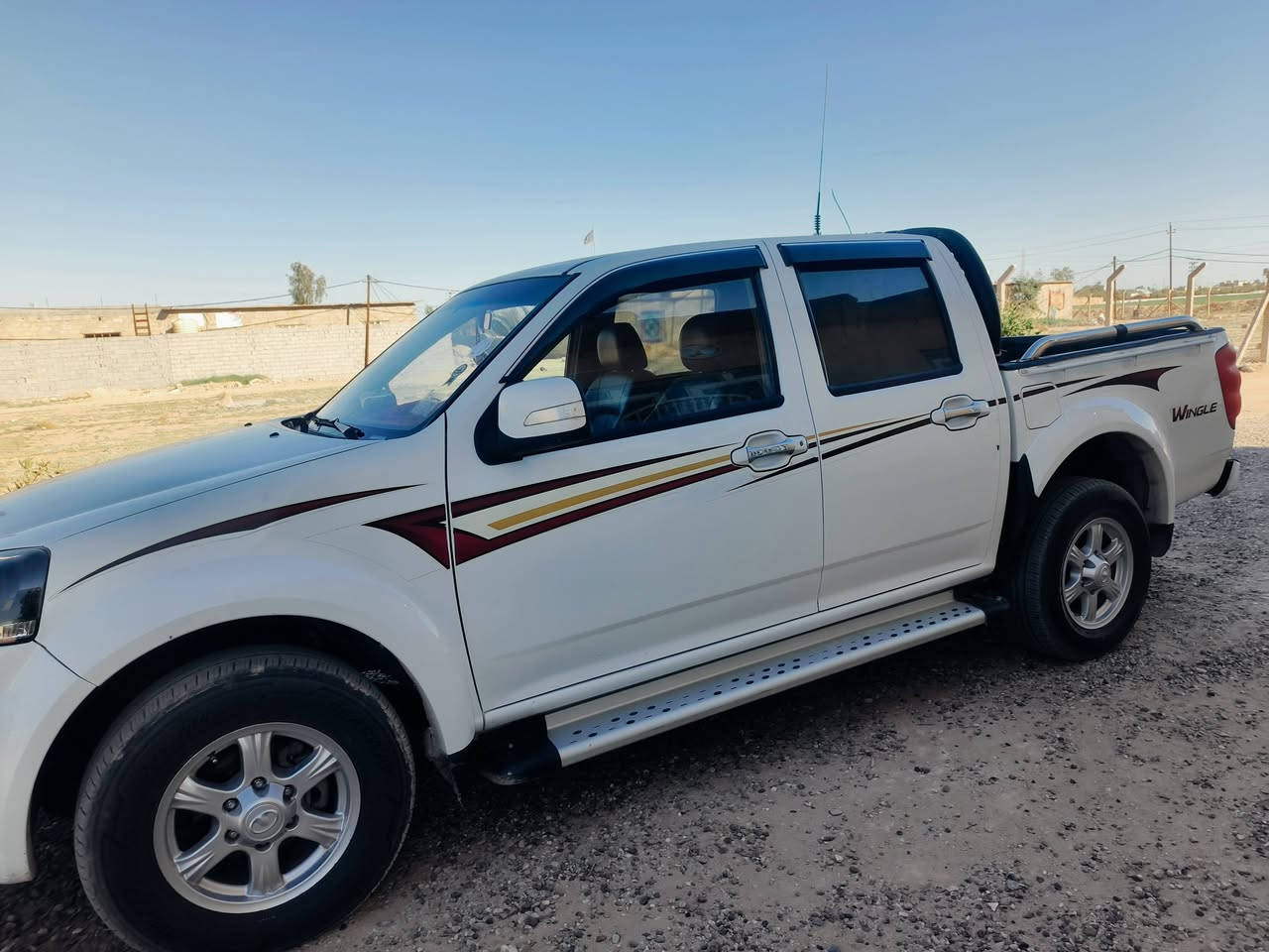 سلام عليكم سياره كريت ويل 2020 مكفول كفالة عامه سياره جديده تخم تاير حداديه كله جديده السعر 115بيها مجال *********** تصال
