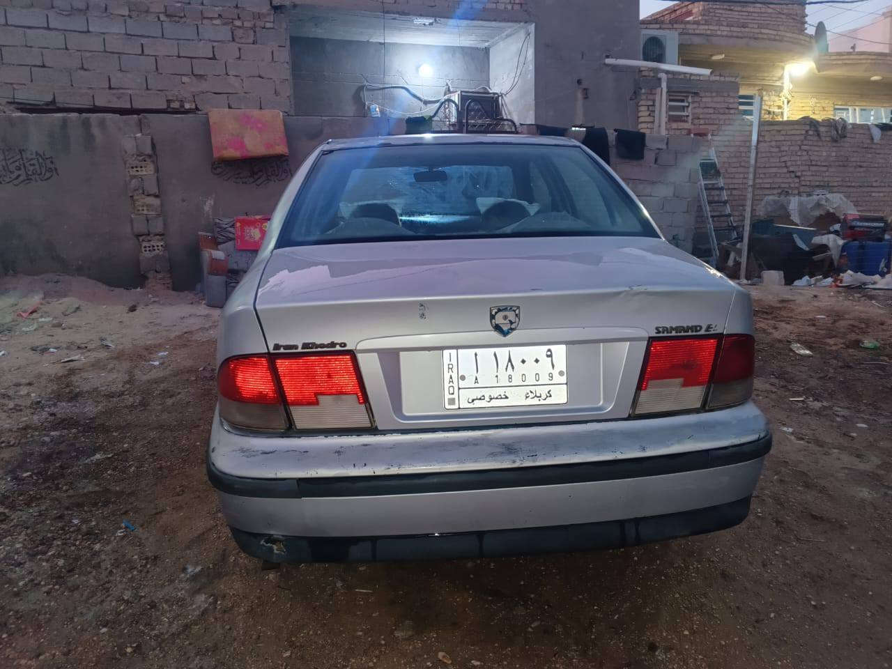 السلام عليكم سمند للبيع   2009 سياره مكفوله من الضربه والصبغ  ومكينه وكير نضيفات.  رقمهه كربلاء  السعر 30 وبيهه مجال مكاني كربلاء    ،   ***********
