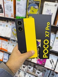 Poco x7 pro  512/16  Dimensity 8400 ultra  Camera. 50 mp  بطارية 6000 ...