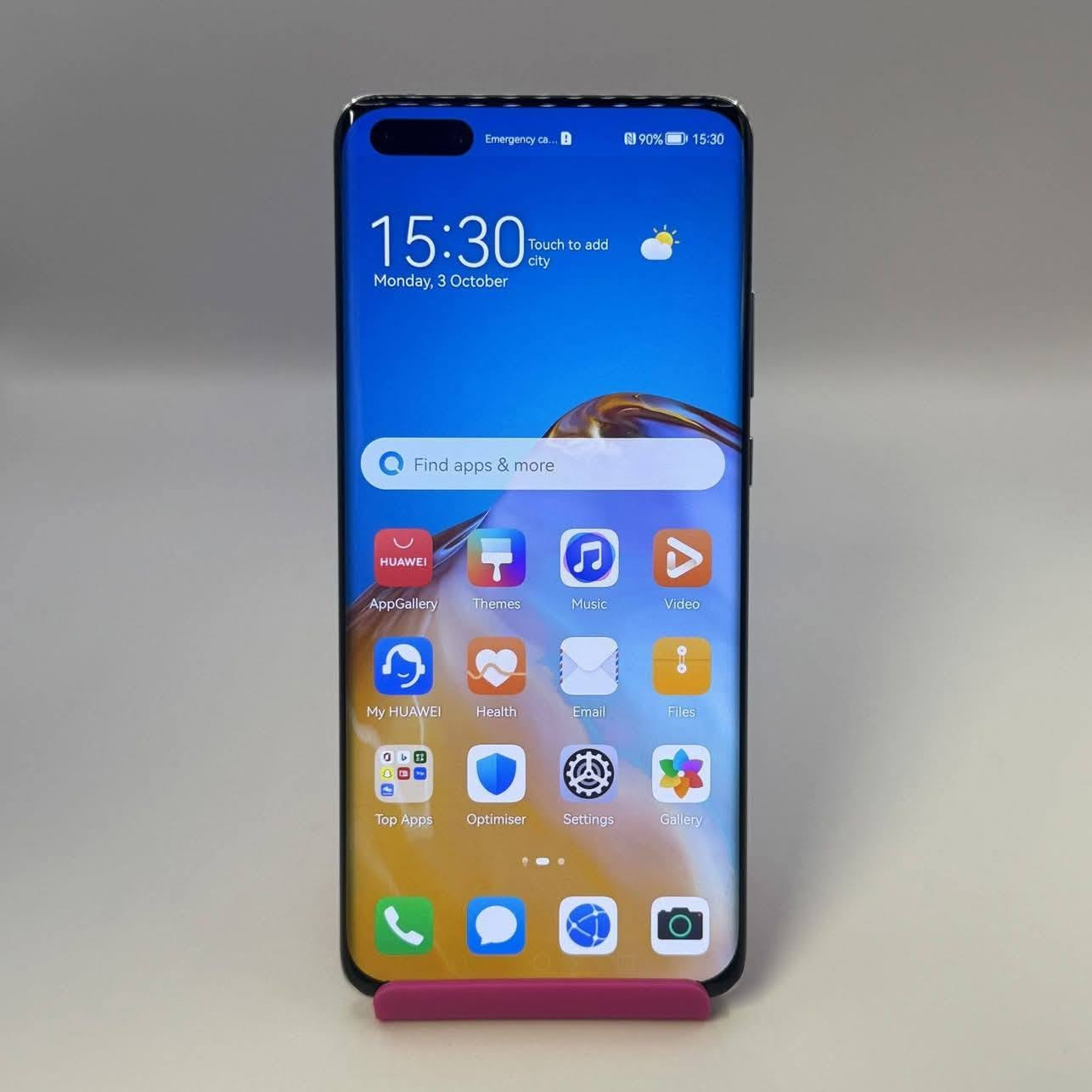 #مُستخدم  🔥

Huawei P40 Pro 🔥

▪️رام : 8GB 

▪️ذاكرة : 256GB 

▪️نضافة الجهاز : 100‎%‎

▪️مُلحقات الجهاز : وصلة

▪️المعالج : Kirin 990 5G

▪️الكاميرا الأمامية : 32 م.ب 

▪️الكاميرا الخلفية : 50+12+40 م.ب وزوم تقريب 50X
▪️الشاشة : 6،58 بوصة بدقة 1200x2640 من نوع OLED
▪️حجم البطارية 4200 مللي 

▪️كفالة الجهاز 
➖➖➖➖➖➖➖➖➖➖➖➖➖➖➖➖➖

للتواصل 
_
➖➖➖➖➖➖➖➖➖➖➖➖➖➖➖

العنـــوان 🔎
الديوانية


**إذا كنت صاحب هذا الإعلان وتريد حذفه لأي سبب، رجاءا أرسل رسالة إلى الدعم الفني**