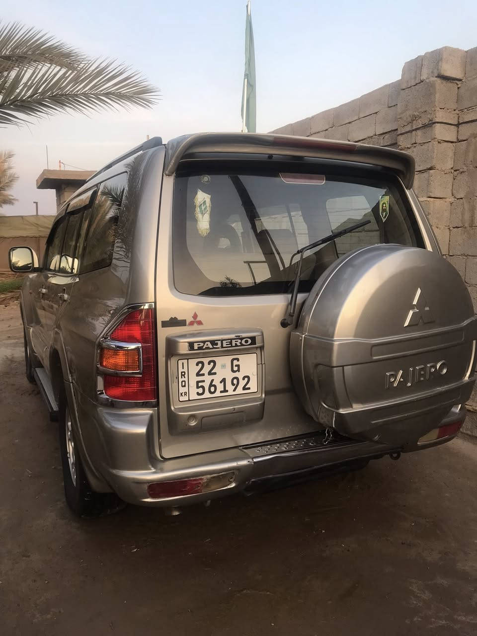 السلام عليكم سياره باجيرو 2002 خليجي بدون صبغ بدون ضرر السياره حلوه وجاهزه  رقم اربيل باسمي مكان السياره بغداد سلمان باك المدائن رقم الهاتف *********** سعر 85
