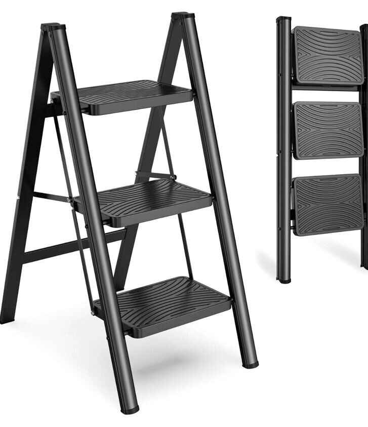 سلم منزلي قابل للطي 3 درجات – Bihart 

• قابل للطي لتوفير المساحة وسهولة 
التخزين عند عدم الاستخدام.

• الابعاد: 77*39 سم

• العلامة التجارية: Bihart
• نوع المنتج: سلم منزلي
• عدد الدرجات: 3 درجات
• الموديل: YSL273
• الهيكل: معدن مطلي بغداد, العراق


**إذا كنت صاحب هذا الإعلان وتريد حذفه لأي سبب، رجاءا أرسل رسالة إلى الدعم الفني**