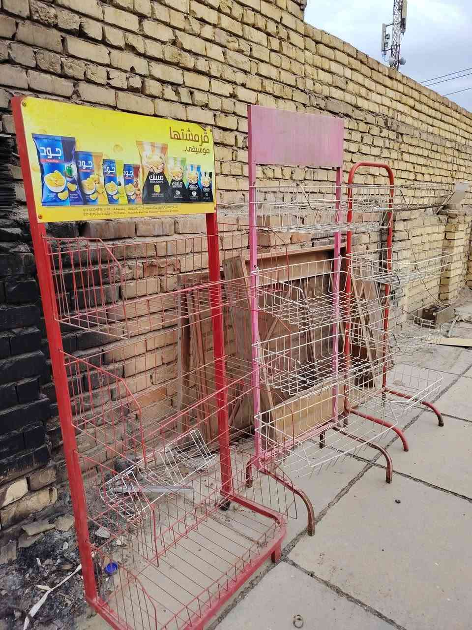 رفوف نظيفة للبيع مع سلات
للستفسار على رقم  ***********
