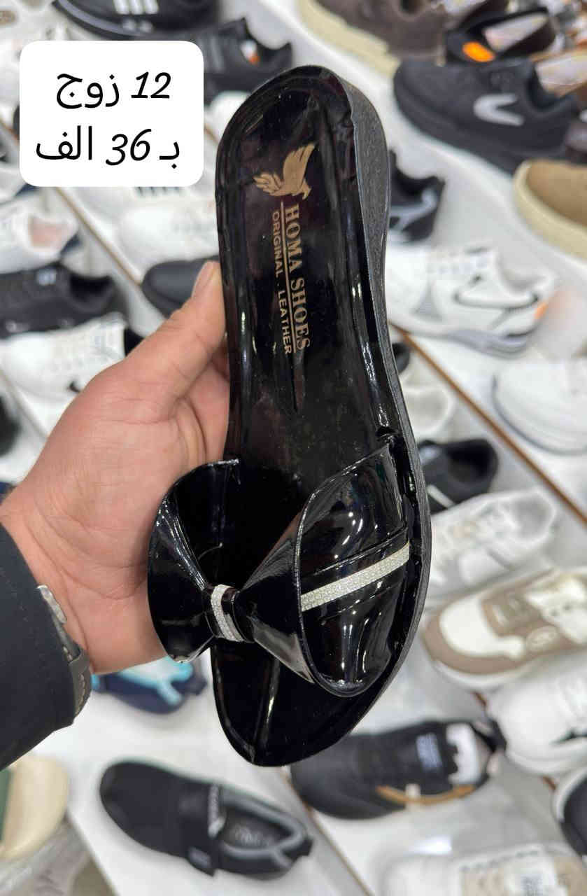 شحاطة نسائي همسه ايراني درجة اولى. 
سعر الدرزن العالي 38 الف. 
سعر الدرزن الناصي 36 الف. 
🚛يوجد توصيل لجميع المحافظات. 
للحجز تفضل خاص او واتساب 
***********
