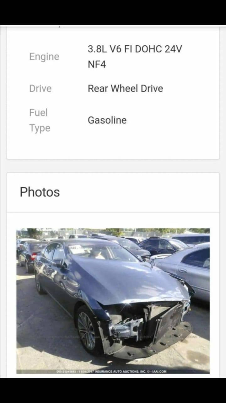 جينيسس 2016-G80 – فئة بريستيج (Prestige)
⚙️ المواصفات:             
المحرك (V6) بسعة 3.8 لتر يولد قوة 311 حصان
 تو ويل
 1. شاشة معلومات ملونه مقاس 7 بوصه وسط العدادات التقليدية+ شاشة معلومات وترفيه مقاس 8 بوصة تدعم ملاحة وابل كار بلي واندرويد أوتو
 2. المقاعد جلد فاخر (نابا)
 3. كشنات أمامية كهربائية (12 وضعية)+ تبريد وتدفئة 
 4. رادار أمامي، خلفي، وجانبي نقطة العمياء
 5. تحديد مسار + تنبيه الخروج عن المسار
 6. علامة ترحيب (شعار جينيسس) عند الاقتراب
 7. حساسات أمامية وخلفية 360 درجه
 8. مرايا تعتيم ذاتي + قلاب + هيتر + شعار جينيسس
 9. زجاج دبل عازل
 10. لايت LED نهاري وليلي + عدسات زينون عالي/واطي أوتو
 11. خاصية الصعود المريح (الكشن يرجع للخلف مع الستيرن عند النزول )
 12. خفض صوت التبريد والصوت تلقائياً أثناء الاتصال
 13. نظام صوتي Lexicon بـ 17 سماعة
 14. فتح صندوق  تلقائي عند الاقتراب
 15. 4 وضعيات قيادة: عادي – إيكو – سبورت -ثلوج
 16. ستيرن كهرباء 
 17. كير  8 نمر
 18. شفتات ستيرن
 19. بانوراما كامل
 20. خزن ميموري لوضعيات الكشن
 21. سايد بريك بصمة
‏ 22. Auto Hold
 23. بردة خلفية كهربائية تنزل عند الرجوع للخلف + جوانب 2 خلفيات
 24. تبريد 3 مناخات منفصل
 25. جام أوتو (4 جام)
 26. تدفئه بالستيرن + اهتزاز بالستيرن
 27. مانع تصادم+ قياده ذاتيه+ مثبت سرعة ذكي يحافظ على المسافه بينك وبين السيارة الامامية
 28. بانوراما ثلاث وضعيات
 29.ترحيب عند الاقتراب وبصمة ابواب وصندوق ذكي —————— للأستفسار ***********
    🚫  رقم بغداد 🇮🇶السعر 158قفل
