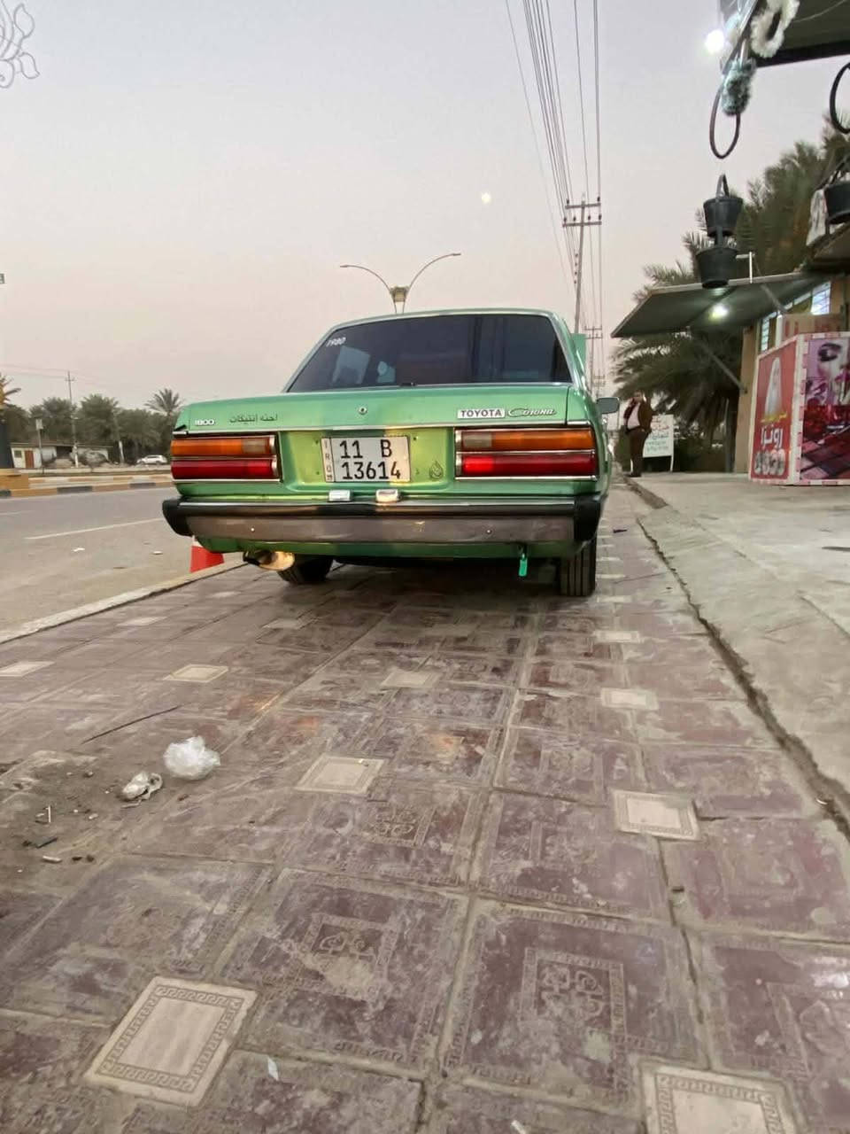 سلام عليكم تــــــــيوتا كرونه موديل 80 رقم بغداد بسمي سنويه لل30  حداديه تخم تاير تبريد كهربائيات سستم سمعات شغاله كلها، ***********
السعر 45
