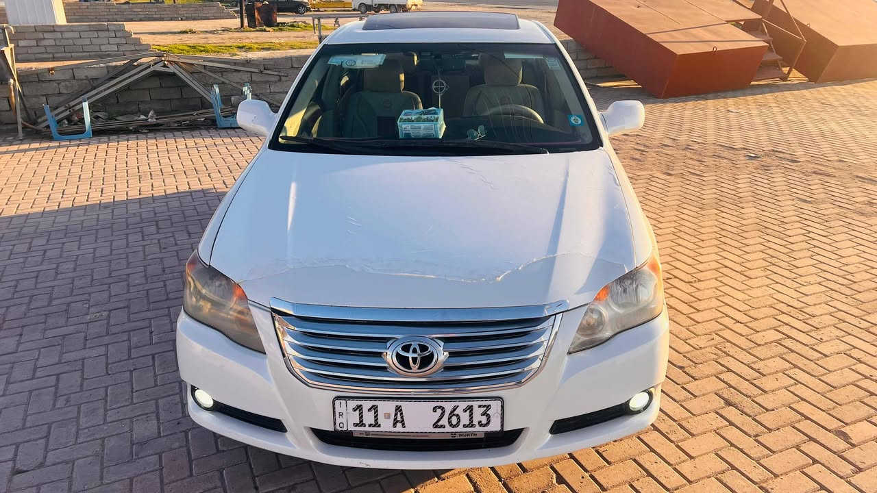 سلام عليكم تيوتا AVALON خليجي 1/1 فول موصفات 2009
🛑1......  6بصمات 

🛑2...... تدفئ تبريد مقاعد 

🛑3...... خزن مقاعد

🛑4...... تحكم ستيرن 

🛑5...... فتحه 

بيهة صبغ 3 قطع ابيع حزام للجماليه فقط  

🛑رقم بغداد بسمي تحويل مباشر 

السعر 135 🔥 وبيهة مجال للطيبين 

....  رقم الهاتف ***********
