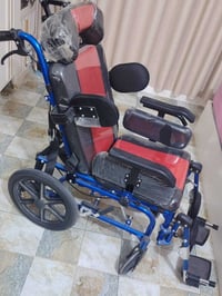 عربة شلل رباعي • مستخدمة أقل شهر • الكوت حي الشهداء