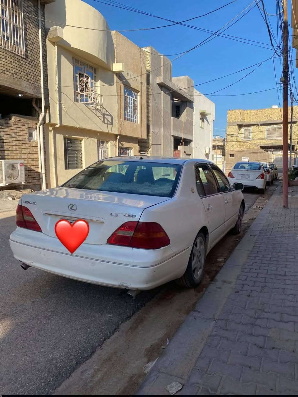 سياره لگزز مديل2002
نضيفه گير ومحرك مكفول مكينه8سلندر  سعر60وبيه مجال 

سياره نضيفه كلش مثل ماتشوفون مكاني نجف ***********

