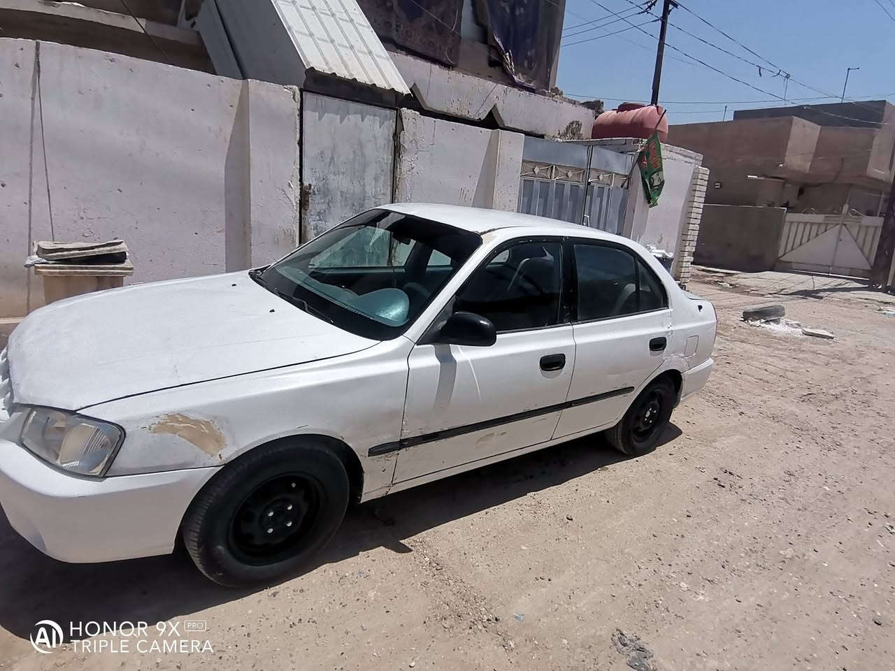 السلام عليكم  سياره فيرنا اكسنت  مكينه تبريد حداديه كلهه جديد عنواني حله رقمي ***********
