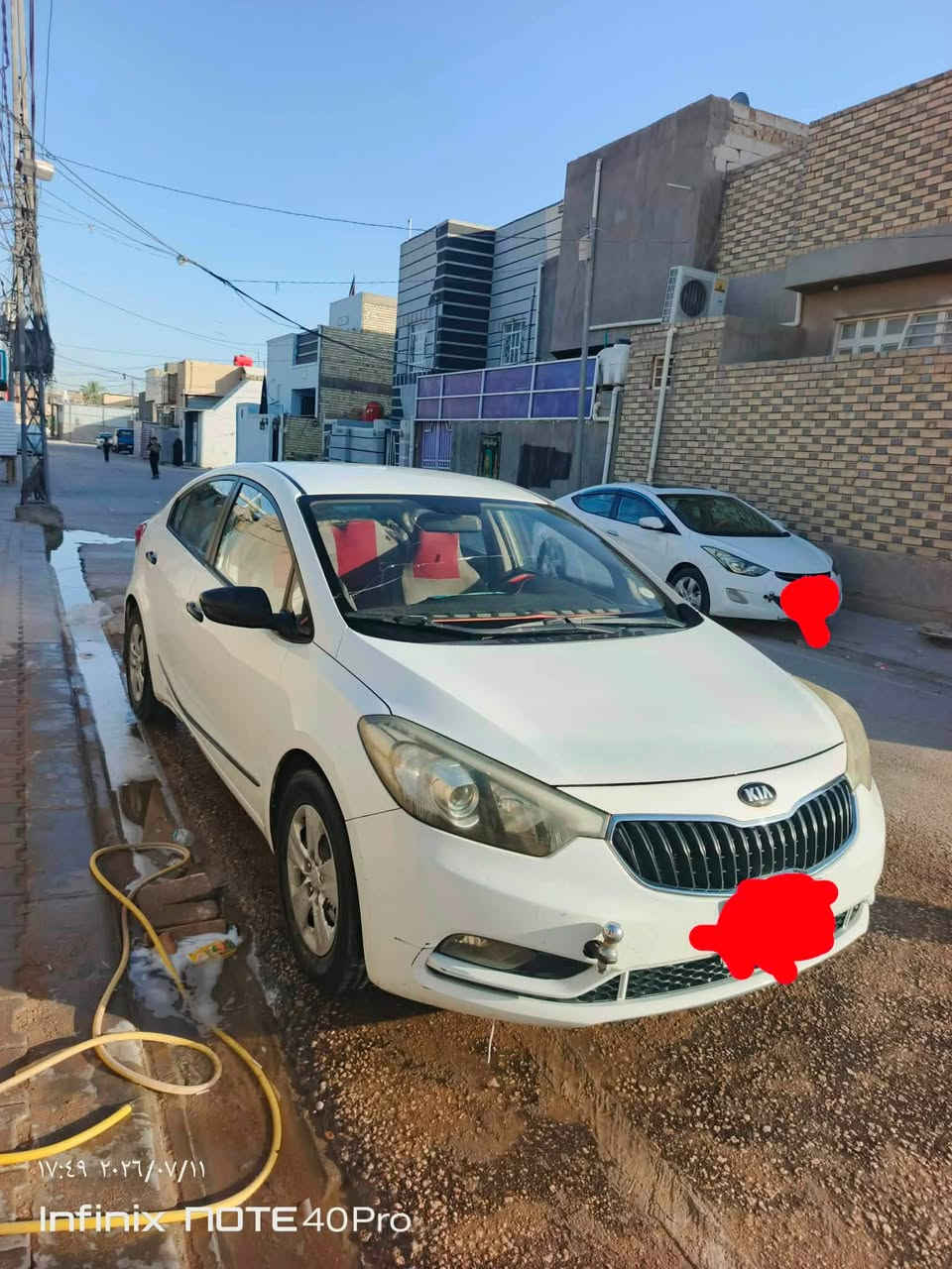 كيا سيراتو، رقم بابل ،موديل 2014،السياره نص فولل
محرك1600
وارد خليج،كير ومحرك مشروطات 
تبريد كمبريسر يرادله تبديل 
بيه ضربه كما موضح بصوره بل احمر 
الاتصال على الرقم ***********
السعر 95قفل
