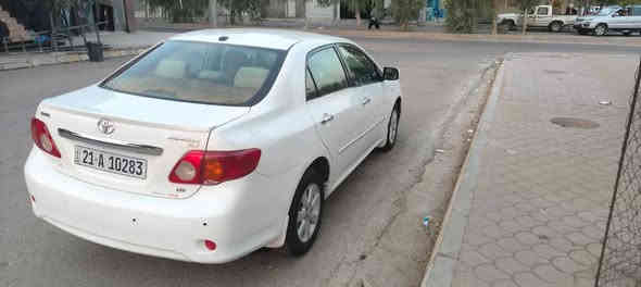 سلام عليكم  تؤيؤتا كورلا 2008 خليجي الشركه العامه 1800 

السياره بدون صبغ. بدون فتح بدون تبديل جديده. فقط تكحيل كرت موضح بل سونار.  فوك جامه خلفيه مال تكشير وفوك جاملغات خلفيه. تكحيل كرت بل جهاز.  بيها ثنين سونارات. 

سياره جديد وكفاله عامه من الضربه والتبديل. ماشيه 127 الف 
.السعر 108 ورقه. مكان بغداد سنويه 2029./ ***********
