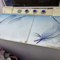 غسالة عادية • ما تنشف • بيها مجال