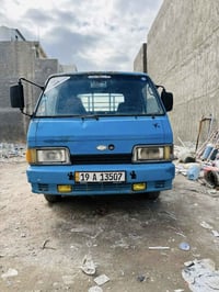 كيا بنگو موديل 95 سيارة جاهزة مابيهة اي نقص گير ومحرك خير من الله رقم ...