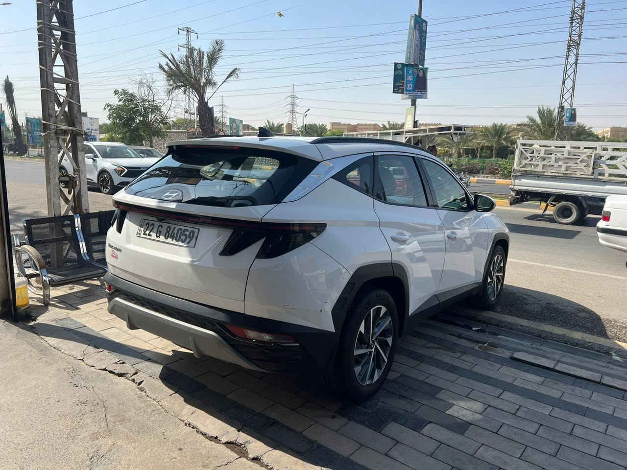 سلام عليكم 
توكسان  موديل ٢٠٢٤
فول ما عدة التنته 
ماشيه ٣٠
أخت الزيرو كفاله عامه شركه  خليجي

بصمه تشغيل  
بصمه أبواب  عدد ٢ دخول ذكي
تشغيل عن بعد  
شاشه جدتل
لايت زنون 
لايت يصعد وينزل
لد متصل الخلفي 
شاحن لاسلكي 
تثبيت سرعا 
تحكم استيرن
مري شفط 
اشاير بل مري 
مانع نزلاق 
كأمره خلفيه دواره  ٣٦٠ 
٤وضعيات قياده 
بردات خلفيه 
مكينه ٢٠٠٠دوش المرقوب 
كراسي كهربا عدد ٢ 
ترحيب عن اقتراب السياره 
سايد بريك كهربا 
تحويل ثانيوم 

السعر ٢٣٢ وبية مجال 
عنوان النجف مركز المدينه 
هاتف ***********
