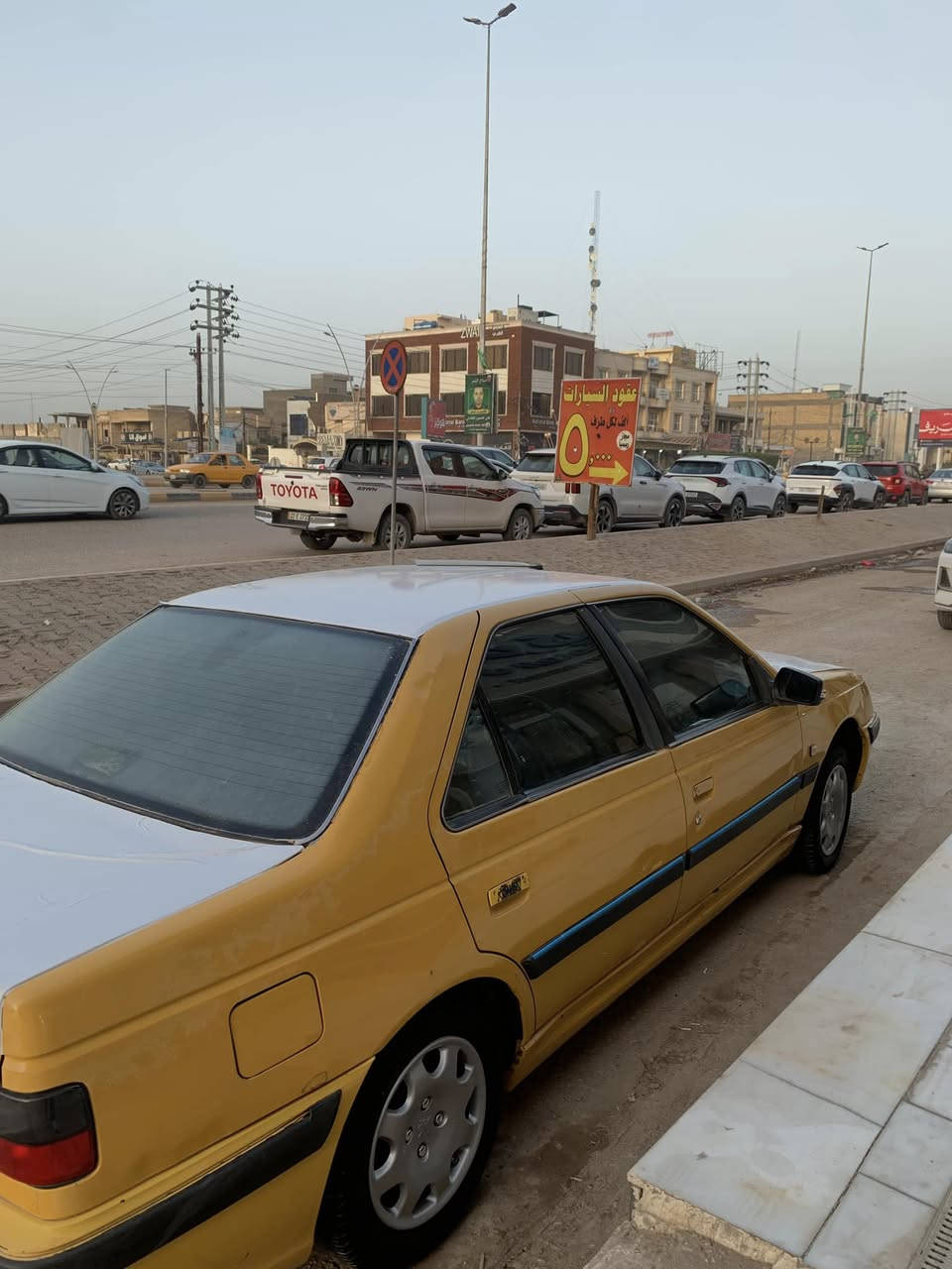 السلام عليكم 
بيجو بارس موديل 13 مكفوله كير ومحرك وتبريد شرط ثلجج على حاله ثلج تخم تاير جديد رقم ذي قار مشروع وطني مصفرة هيئة وغرامات سنوية 29 راعيها بل ديوانية لكشر كفاله بس بنيد بيها مراوس فقط لهاتف *********** ❤️.
