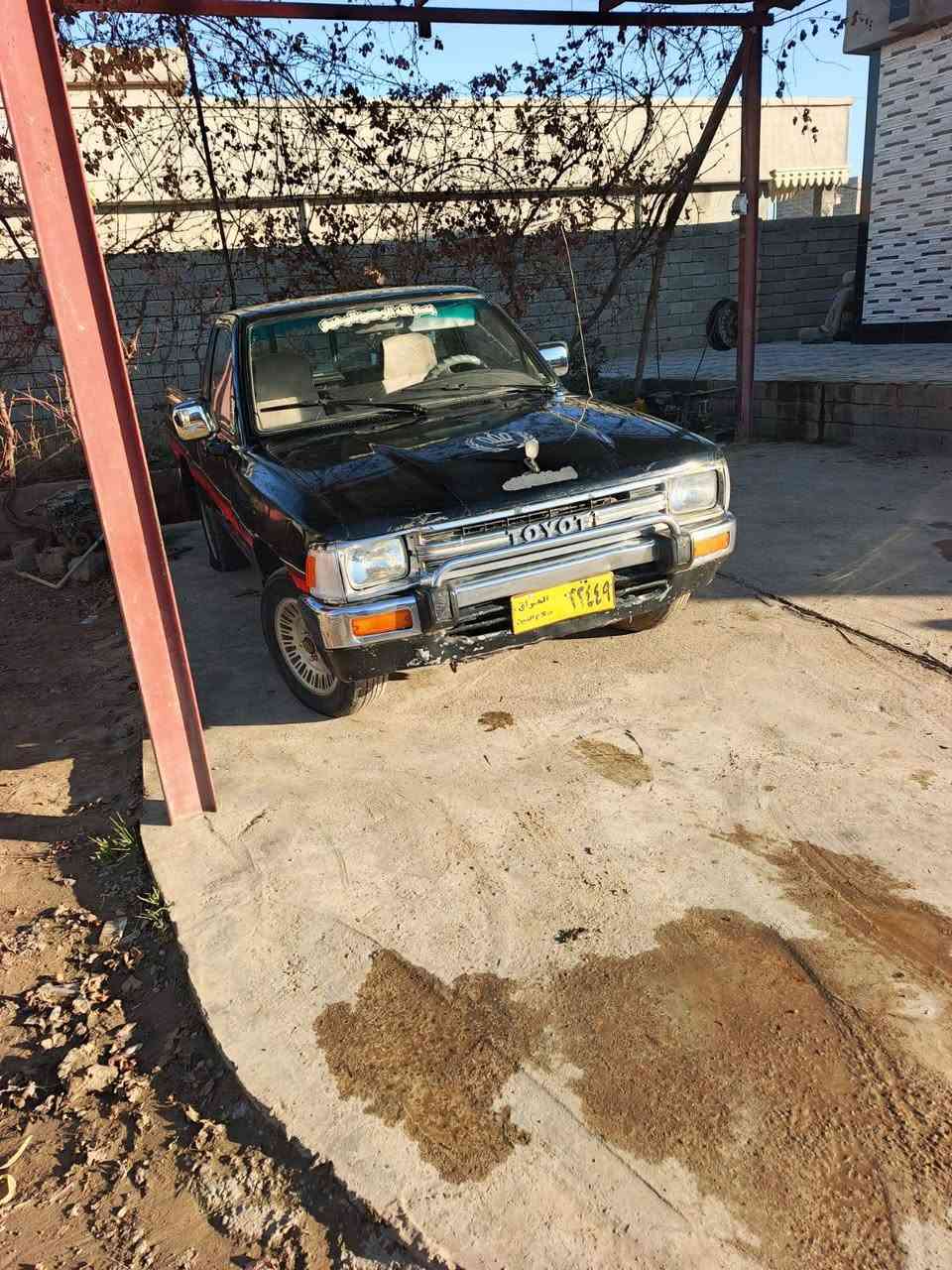 السلام عليكم تيوته بيكم91 للبيع  سياره نضيفه
صبق جماليه محرك اوگير او شاصي نضيف حيل محرك كروسيده تدفئه تبريد تبريد بس ايعوزو قاز كهربائيات شقاله كلهه رقم 📱 صلاح الدين السعر 37  مكان السياره ناحيه الزويه ***********     ***********
