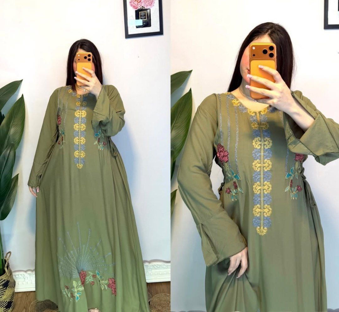 دشداشه نسائي دبل كلوش تطريز  
الخامه كشمير ايطالي اصلي  
السعر  خاص 
توصيل لجميع المحافظات


**إذا كنت صاحب هذا الإعلان وتريد حذفه لأي سبب، رجاءا أرسل رسالة إلى الدعم الفني**