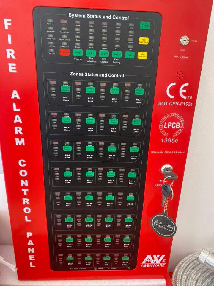 🔥 تخفيضات كبرى! 🔥
استغل الفرصة واحصل على أفضل العروض!
تخفيضات على جميع البضائع 
لا تفوتك الفرصة،
منظومة انذار مع كافة الملحقات من ابراند اسنوير صيني درجه اولى مع ضمان 2 سنه استبدال  حقيقي 
1 زون
2 زون 
4 زون 
8 زون
16 زون
حساس حراره
حساس دخان
حساس لهب 
حساس ليزري
حساس غاز 
كاسر زجاج
صافره مع فلاش 
مصابح خارجي 
مصباح دلاله
يتوفر  لوحات تحكم ادرسيبل (معنون) سستم كامل 
اسعار جمله ومفرد يتوفر توصيل لكافة المحافظات (التوصيل مجاني )
مكتب الباقر 
🛑مستعدون لتجهيز وعمل👨‍🚒
🛑 منظومات انذار الحريق المبكر🚨🛑منظومات الاطفاء الذاتيه المرشات🛑منظومة الاطفاء الصندوق (الهوز)🛑 مطافئ حريق بكافة الاحجام 🧯
🛑كيبل حريق كافة الاحجام🧵
🛑كيبل انترنيت 🛜
🛑كيبل ستلايت 📡
🛑كيبل كاميرات 🎥
🛑كيبل الطاقه الشمسيه🔌
🛑 اقفال ذكية 
🛑 سلم طوارئ بكافة الاحجام 🪜
🛑الوكيل الرسمي لشركة ضوء العراق لانظمة انذار الحريق بالنجف الاشرف 
🛑 نقطة بيع رسميه لشركة زينا 🚨
🛑 وكيل رسمي لشركة كام سكان 
🛑 موزع معتمد لمنتجات شركة  erse 
🛑مستعدون لتجهيز كافة دوائر الدولة 
🛑  العنوان /النجف الاشرف / حي ميسان /مقابل محطة وقود ريبال
☎️***********  الادارة 
☎️***********  المشاريع
☎️*********** الصيانه 
☎️*********** المبيعات
