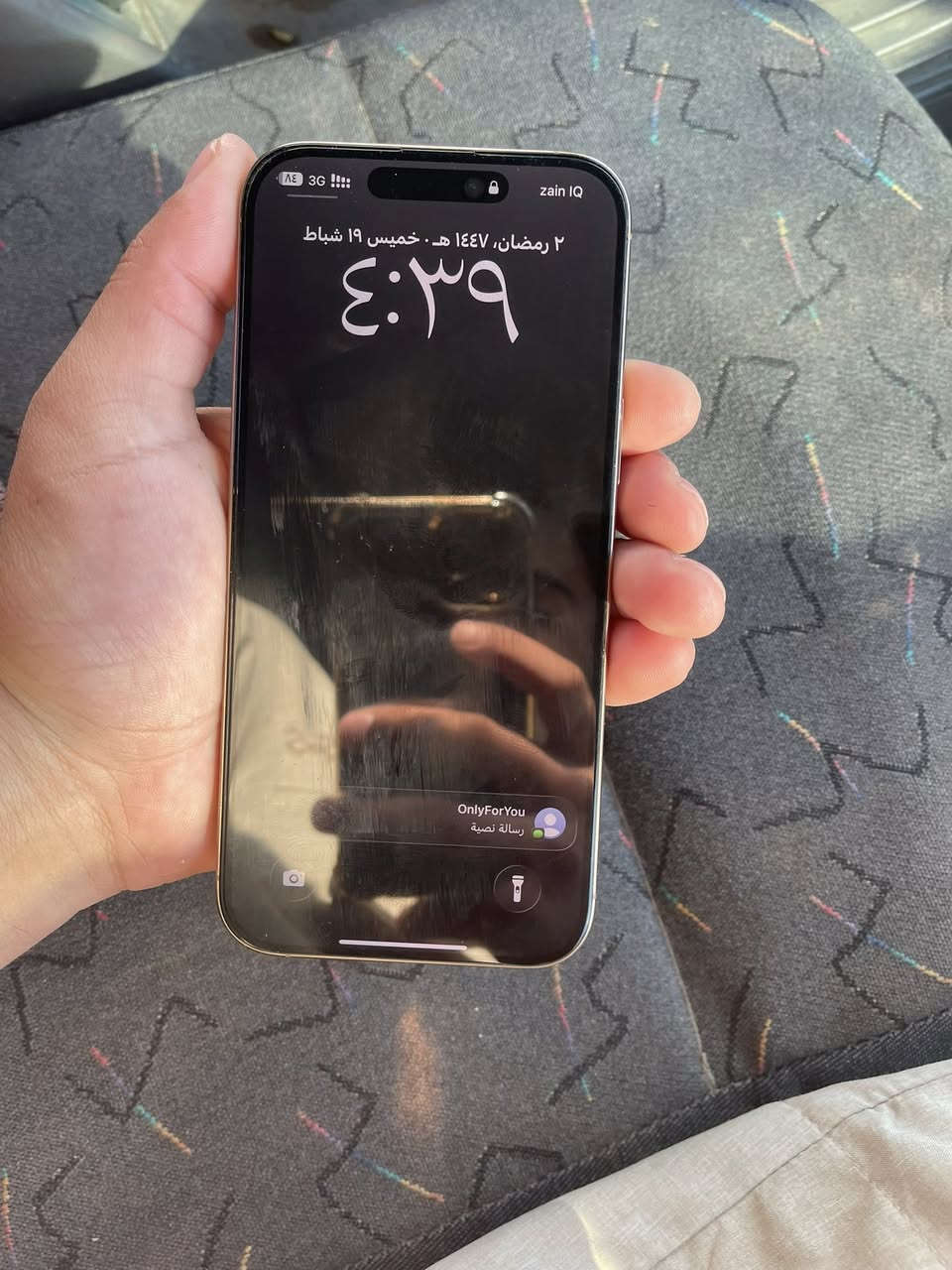 ايفون 16 برو ماكس دبل شريحة جهاز ما مفتوح بطارية 99 ذاكرة 256. جهاز نضيف بيه فقط فطر خفيف بالضهر السعر مليون و250 الف 
المكان الضلوعية 
***********
