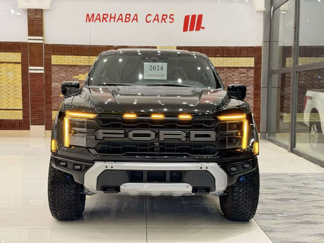 MCA IRAQ 
——————————
BRAND : FORD F150
CLASS : RAPTOR F37
ENGINE : V6 - 3.5T  - 4x4
STATUE : CLEAN TITLE كلين تايتل 
YEAR : 2024
PRICE :  $ 
COUNTER :  37,000 MILE
IMPORTING : وارد امريكي
ADRESS : Erbil , أربيل شارع ١٠٠م صف دائرة گمرگ
FOR IFORMATION CALL US :
MARHABA CARS 
 📞 : ***********
📞 : ***********
