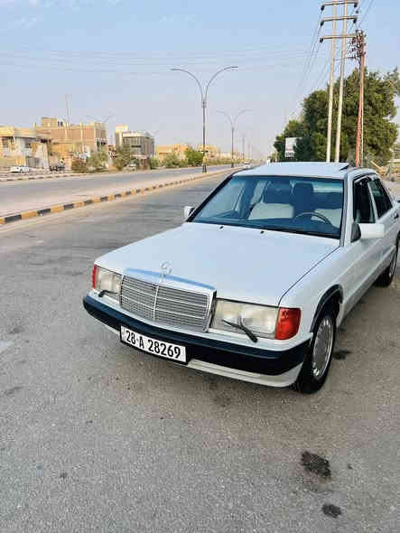 سلام عليكم مارسدس طيارين 
موديل 89 رقم نجف  إنكليزي بسمي 
السياره مكفوله من الضربه والخياس بيه قطع صبغ 
محرك بلادي 6 سلندر (260) كير ومحرك جدد
حداديه جديده تخم تاير جديد
جام 4 تحكم كهرباء سلايت شغال تبريد ثلج 
آريل كهربائي دبل مروحه دبل فيتبم دبل هورن 
السياره فول وجاهزه من كلشي 
السعر 69 وبيه مجال قليل 
للاستفسار ***********
