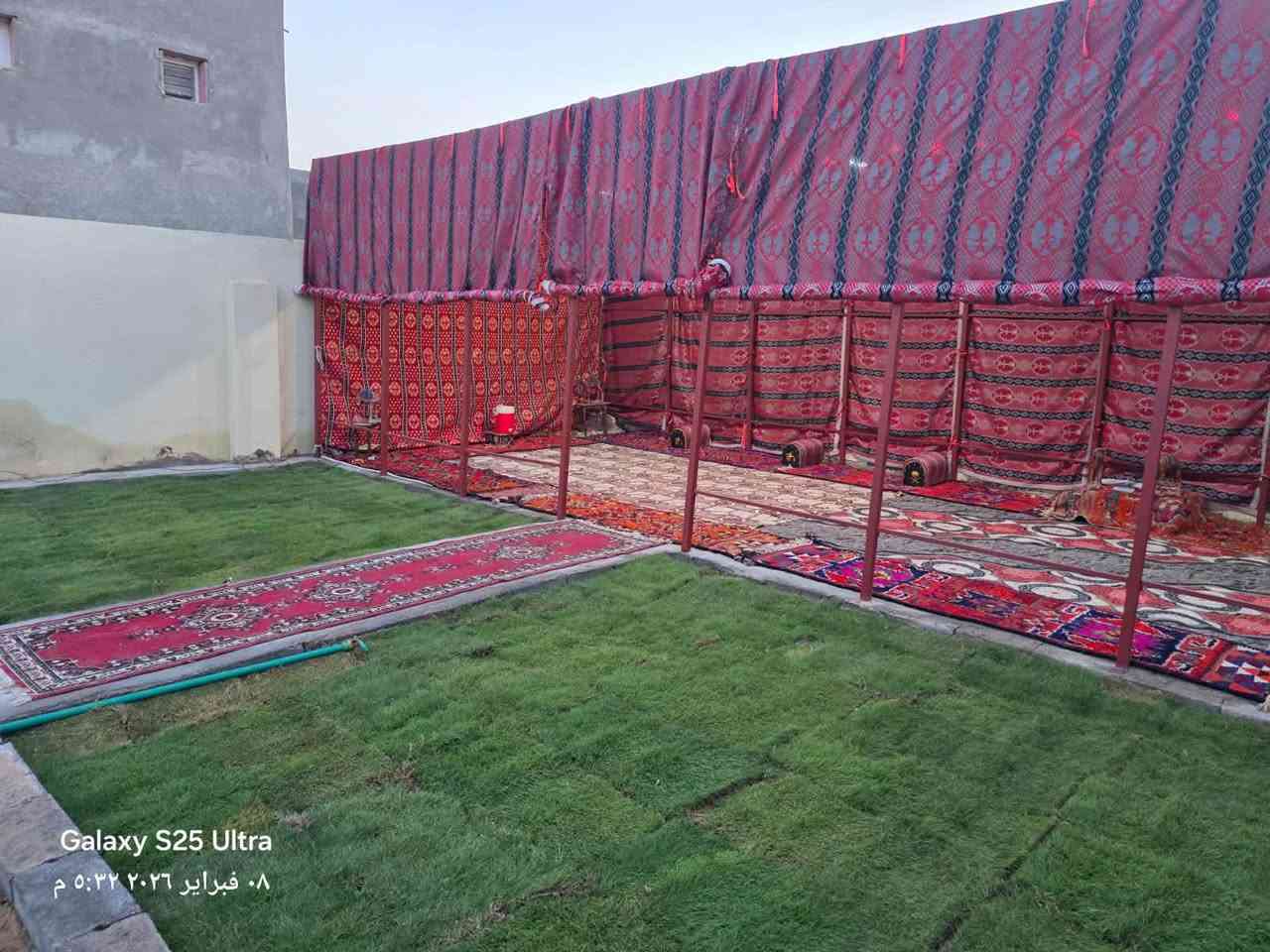 السلام عليكم جادر موكب الحديد نضافته 100 بالميه والقماش نضافته100بلميه الطول 12متر والعرض
4متر الرتفاع 3 متر مكاني البصره قضاء المدينه بني منصور قرب شارع العلم الاستفسار الاتصال بالرقم  وتساب موجود ***********
