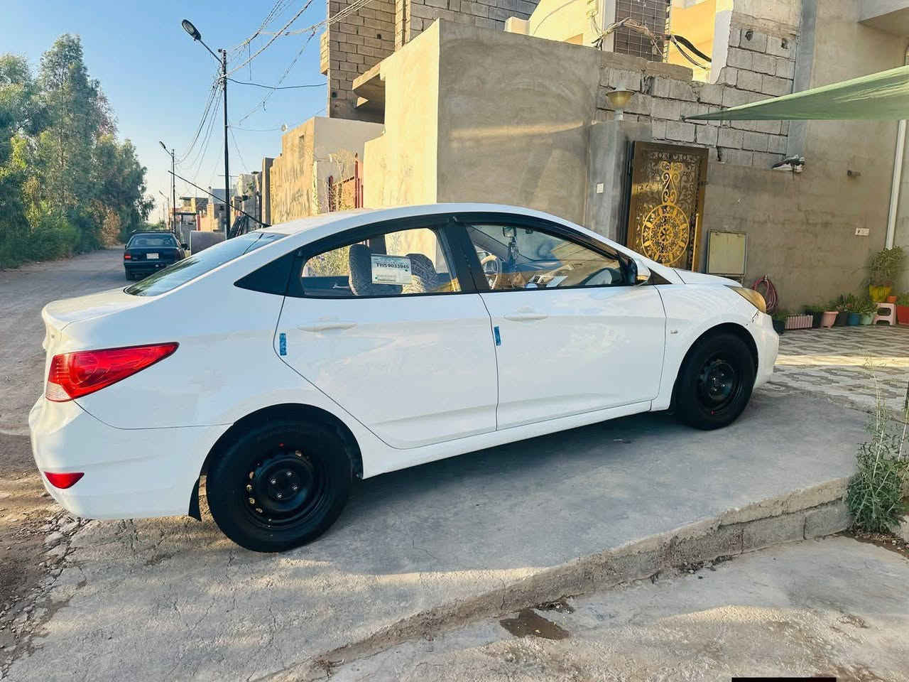 السلام عليكم
اكسنت 2011 خليجي مكفولة من ضربة وسونار مرفق بالمنشور
الداخل بيجي
محرك 1600 دوش دكشن عالي 
قمارة حديد
شاشة ايباد فول
كامرة خلفية دوارة
كامرة امامية للتسجيل
مكفولة سيارة صدر ومحرك وكير بشرط وادامة كاملة للمحرك كل فتره يعني انسى العطل  ترايك وين متريد تبريد ثلج 
سيارة جديدة بمعنى الكلمة مال جناي
رقم سليمانية 

السع 100 وبيها مجال بسيط 
الشراي يتصل اذا مو شراي وتكسر بسعر لا تخابرني
مكان السيارة / ديالى - بعقوبة_المفرق
***********
