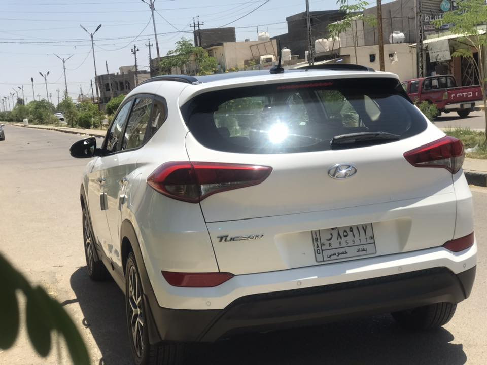 للبيع
توسان موديل ٢٠١٧ خليجي رقم بغداد محرك ٢٠٠٠ دوش بانوراما تحكم نضام ايكو بيها صبغ هلال الجاملغ الخلفي وشبر صبغ ب البنيد والباقي مكفول سياره جاهزه للاخير محرك وكير وصدر وتبريد وتخم تاير كله جديد 
#السعر ١٥٩ وبيها مجال 
مكاني المحموديه 
للستفسار ***********
