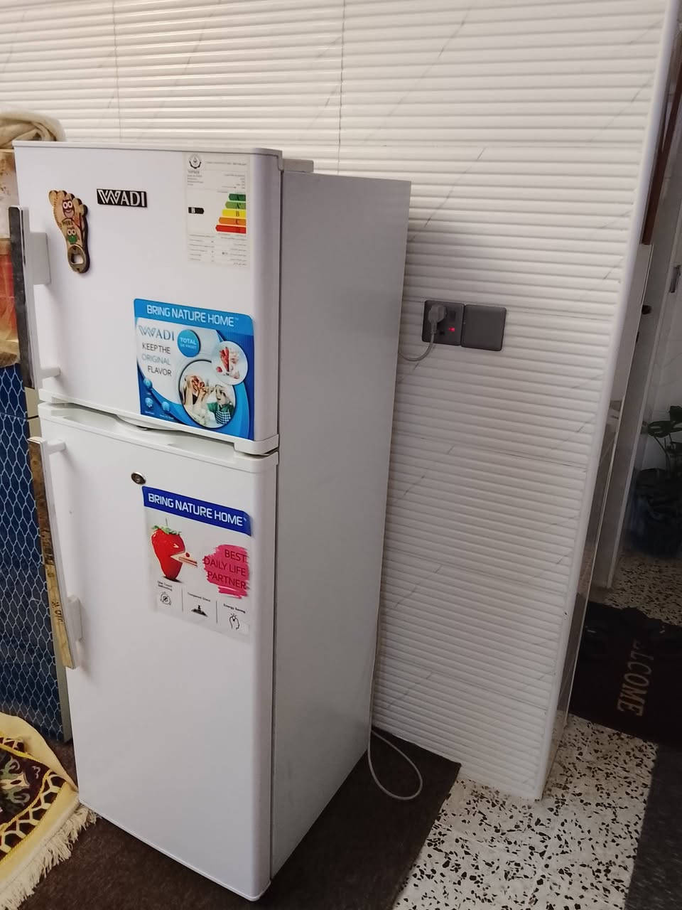 السلام عليكم ل بيع ثلاجه سبعه قدم نوع ماركه الوادي نضيفه جدا السعر ٢٠٠ الف بيه مجال المكان الدوره رقم تليفون ***********
