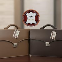 حقيبة رجال أعمال • صناعة عراقية • جلد درجة أولى