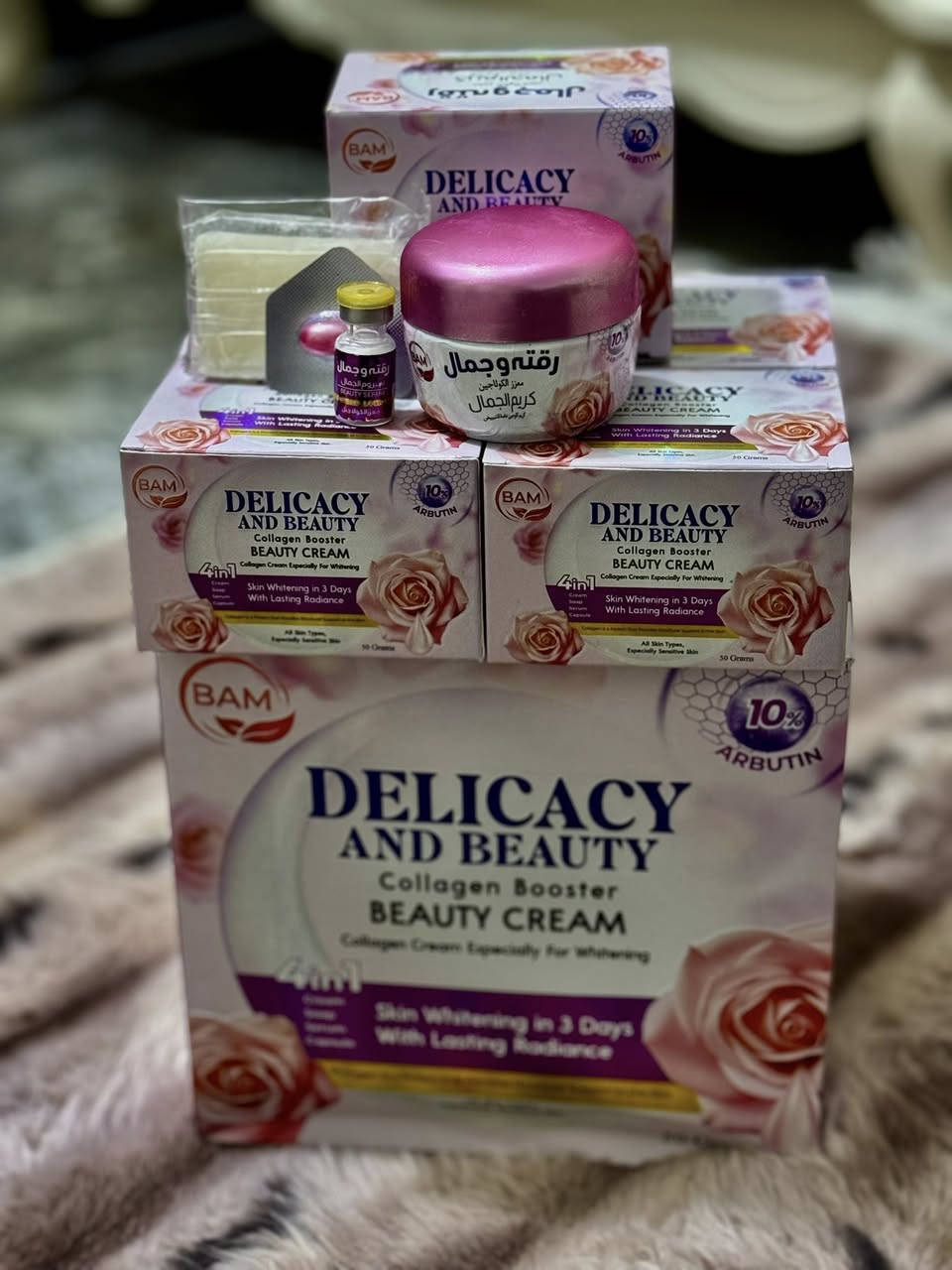 توفر خلطة رقه وجمال 
سعر القطعه ٨٠٠٠ ضمان استرجاع 
النتيجه ٣ ايام تفيد لتبيض البشره 
العنوان بابل محاويل الشارع العام مقابل جامع الامام علي (ع)متوفر توصيل لجميع أنحاء العراق 🚚
للستفسار *********** #خلطات
