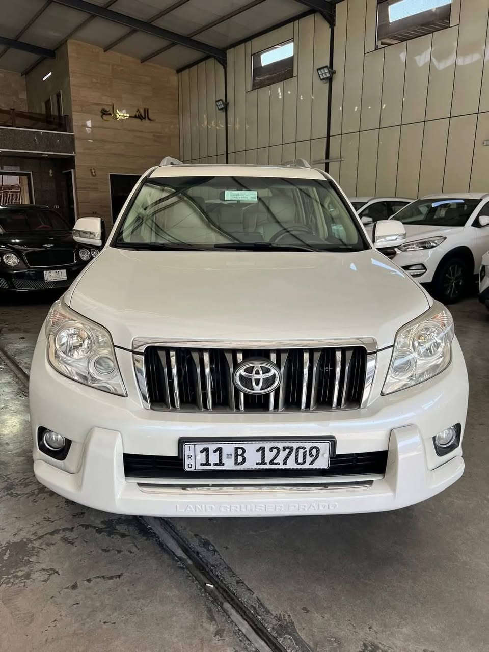 السلام عليكم برادو ٢٠١٣ خليجي كويتي
مكفوله من صبغ ولبارد
فول موصفات
محرك ٦سلندر
فتحه
بصمه
كشنات جلد
شاشه
كامره خلفيه
٧رااذب
تشغيل عن بعد
لايت زنون
سياره جاهزه بدون اي نقص
بيع او مراوس سعر ٢٩٥ للتصال***********
