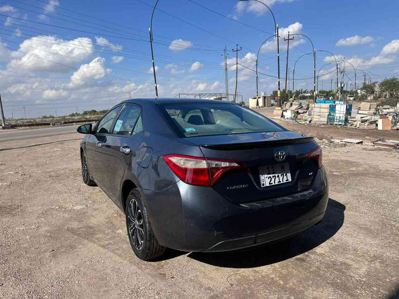 كورلا موديل 2015رقم بغداد الدولي بسمنه 
الضرر جاملغ وبارد بالباب محرك 1800
السيارة جاهزة محرك وكير مكفول تبريد حداديه تخم تاير 
السعر 110
العنوان ذي قار ناحية الطار 
التواصل وات ساب او اتصال 
***********
***********

مكلف بالنشر التواصل على الرقم ناصرية, ذي قار
