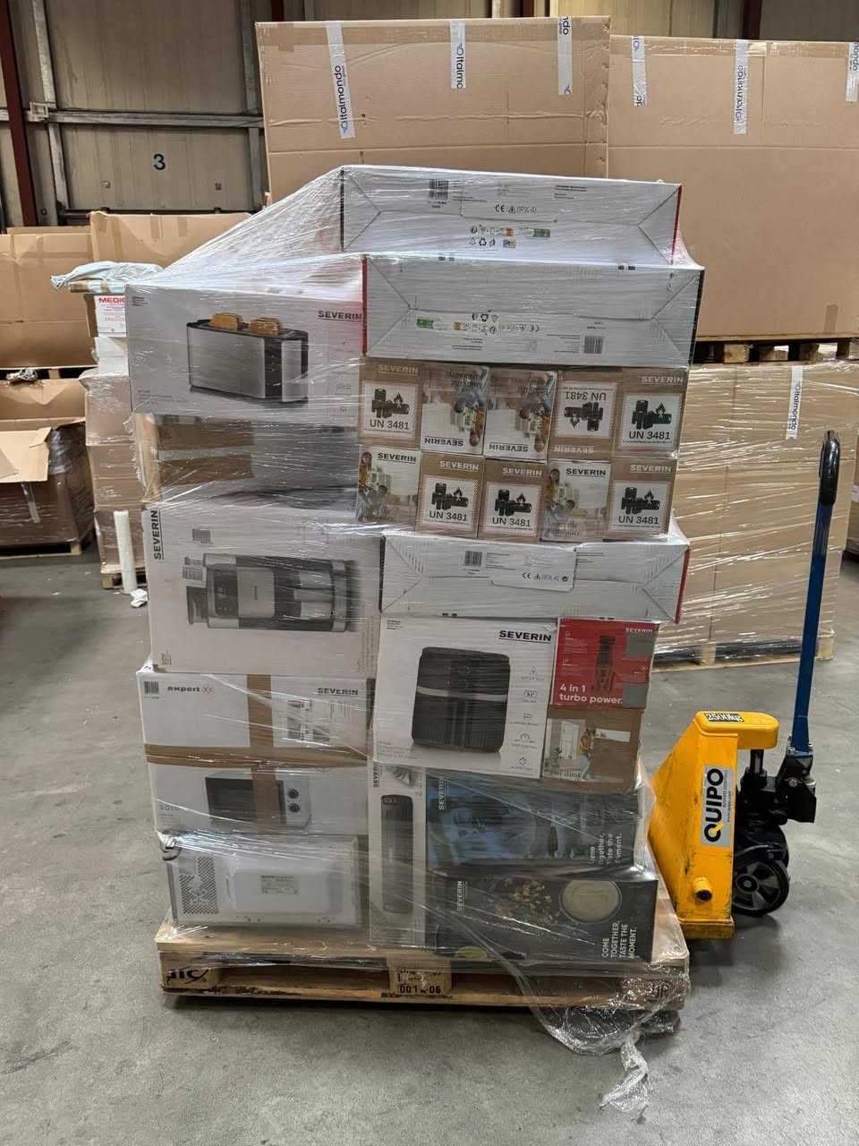 Lidl haben wir noch genug da.
Amazon box haben wir auch da. 
Severin Paletten haben wir da.


**إذا كنت صاحب هذا الإعلان وتريد حذفه لأي سبب، رجاءا أرسل رسالة إلى الدعم الفني**