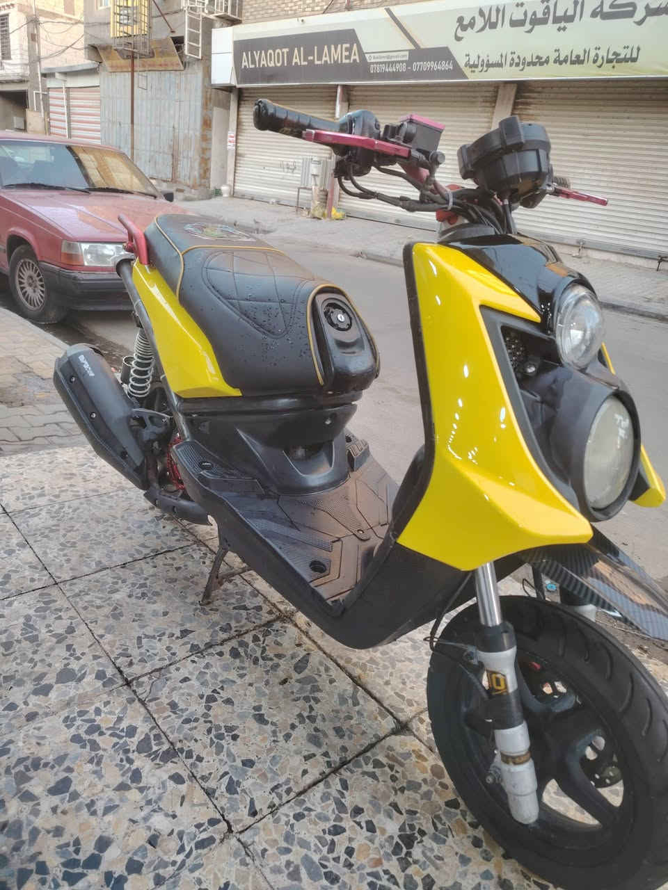 الماعده احجايه لايراسلني
ويخليني امسح المنشور  
لبيع لبيع شوفت عينك الدراجه
مكينه مزوده يعني مفتوجه بيه مكينه كلش قويه دراجه بيه نواقص بصيطه نكره سلف اي واقت 
مكان نجف قرب كراج بغداد السعر 850 بيه مجال قليل قليل


**إذا كنت صاحب هذا الإعلان وتريد حذفه لأي سبب، رجاءا أرسل رسالة إلى الدعم الفني**