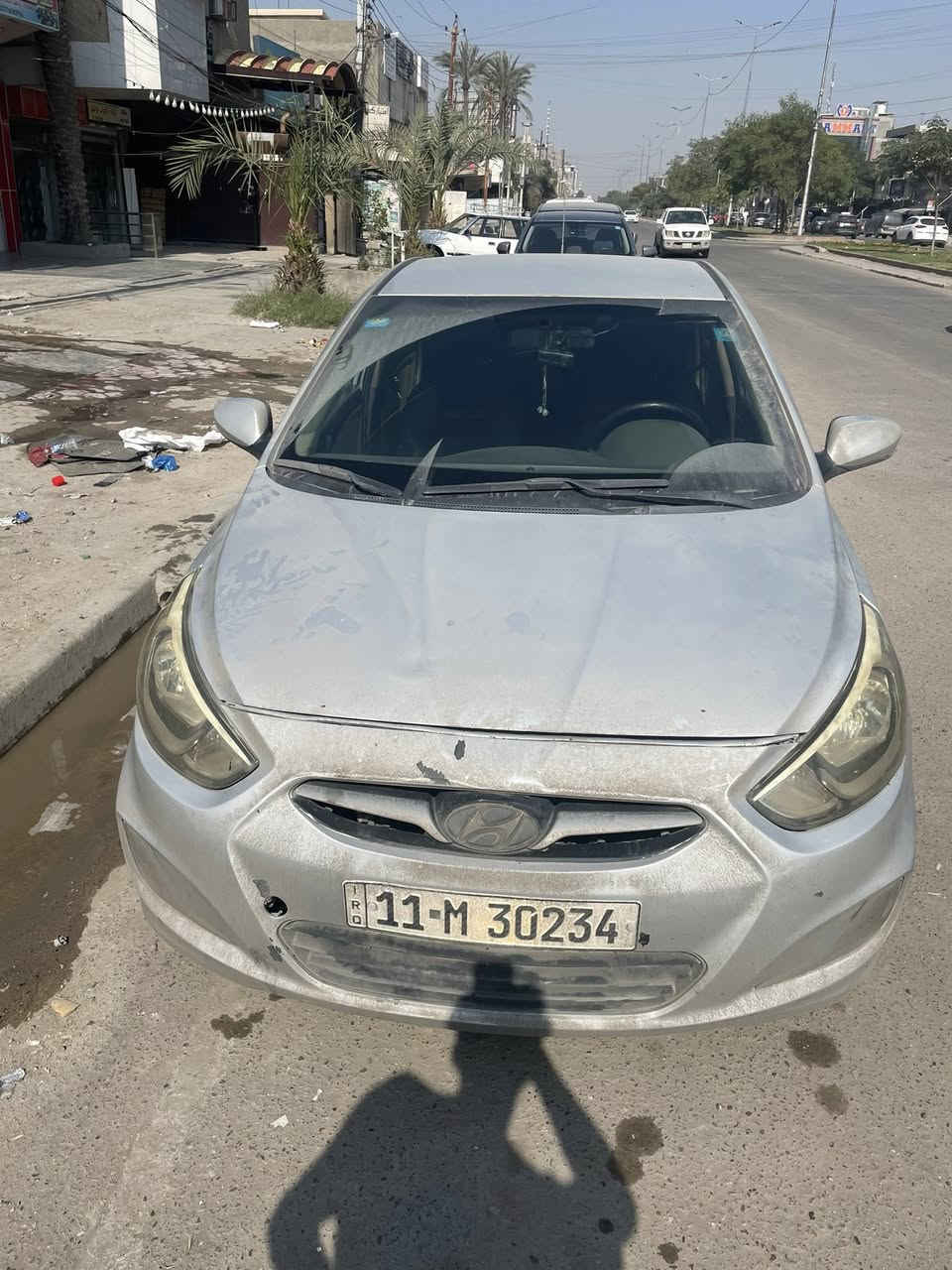 للبيع اكسنت موديل 12 خليجي سياره محرك كير مكفول تبريد ثلج رايدهه 75 شراي يتصل ***********مكان سيارة بغداد سياره مصبوغه
