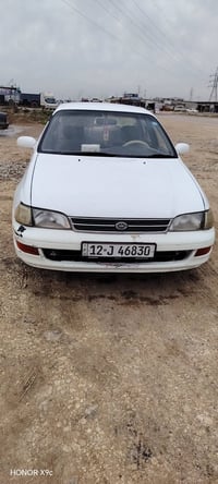 مكلف بل نشر سياره للبيع كورلا فرخ بطه موديل 93 مكفوله كفله عمه وضع شرك...