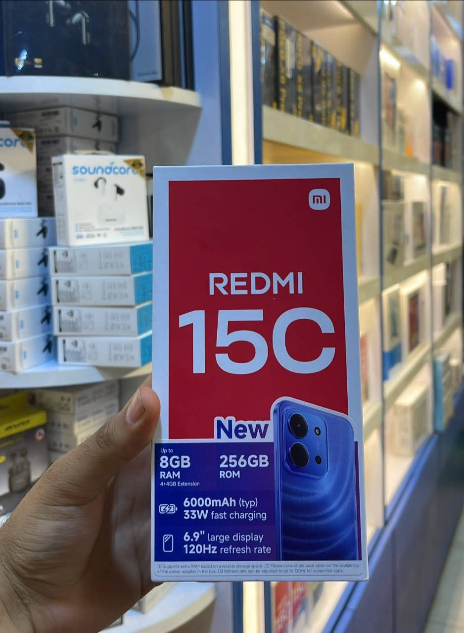 مستخدم قليل جداً Redmi 15c

📲الذاكرة 256 كيكا و العشوائية 4+4.
🔋البطارية 6000mAh والشحن سريع بقدرة 33 واط.
🖥️الشاشة 6.9 ومعدل التحديث 120Hz 
كامل ملحقات.

📍العنوان البصرة قضاء المدينة السوق مجمع الحسين التجاري.

للتواصل واتساب او خاص : ***********
