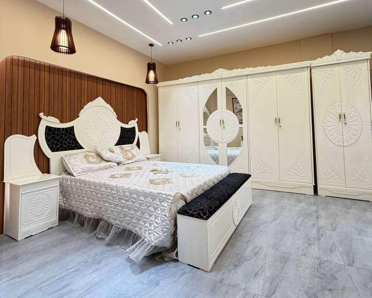 حصرياً الموديل الجديد   

السعر مليون دينار فقط 😍

غرفه نجاره قتصاديه 🛌

متكونه من 9 قطع مميزه 

الكنتور ارتفاع 240 طول 320 

مع الزاويه مجموع الطول 4 امتار 

السمك الخارجي للغرفه 5 ملم انديف

والسمك الداخلي 3 ملم معاكس ابيض

سعر الشازلون الخزان 75 الف 

سعر الشازلون المقعد 50 الف 

متوفر توصيل وشد داخل بغداد 😊

متوفر توصيل وشد لكافة محافضات العراق 🇮🇶


**إذا كنت صاحب هذا الإعلان وتريد حذفه لأي سبب، رجاءا أرسل رسالة إلى الدعم الفني**
