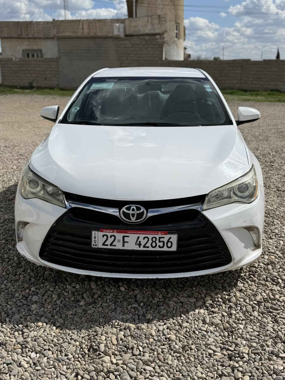 كامري 2016 داخله كلين وبالعراق شبر صبغ صاير بيها جاملغق اليمين الامامي فقط محرك مفتوح قبق فوك ماشيه 100 الف ميل رقم وسنويه جديد السعر 160$
مكاني الحويجه قرى الحلوات 
***********
